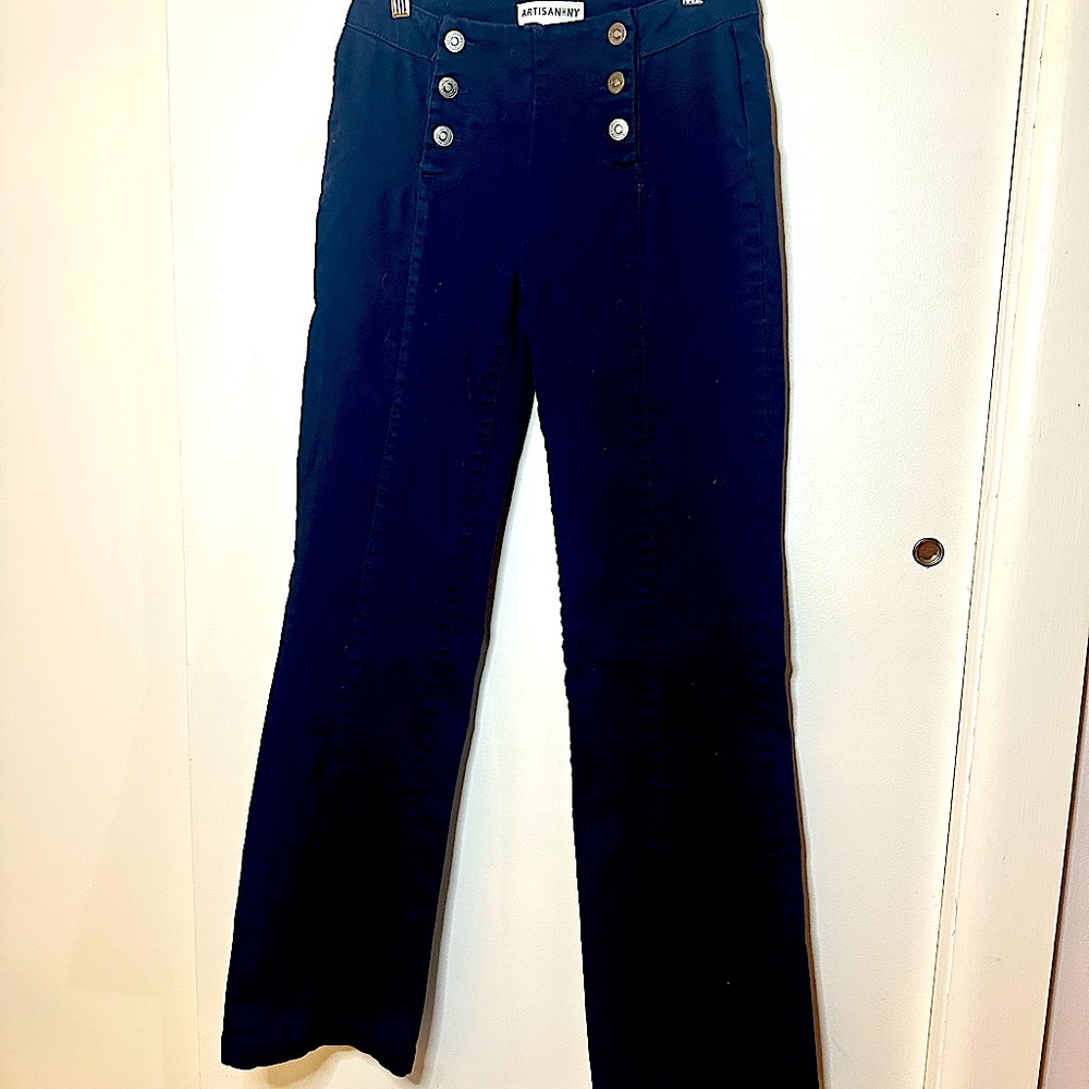 Navy Sailor Pants  by Artisan~NY